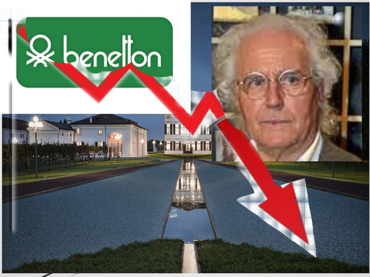 GRUPPO BENETTON – Nel bilancio un buco da 100 milioni di euro,e Luciano molla tutto:”I manager mi hanno tradito..”